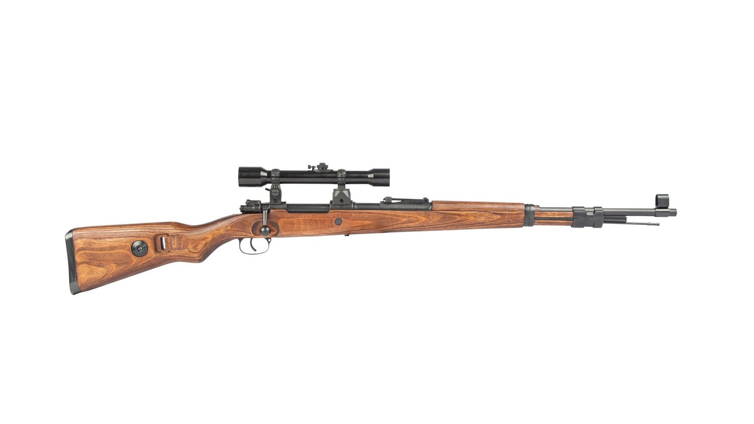 ARES Kar98K スチール&リアルウッドVer エアーコッキングライフル (スコープ付モデル)