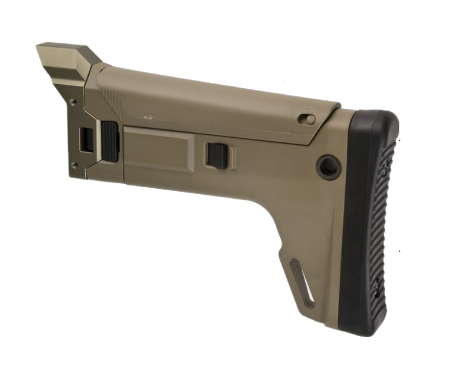 Bow Master×GMF MASADA(Bushmaster ACR)タイプ フォールディングストック マルイ AKM GBB対応 FDE