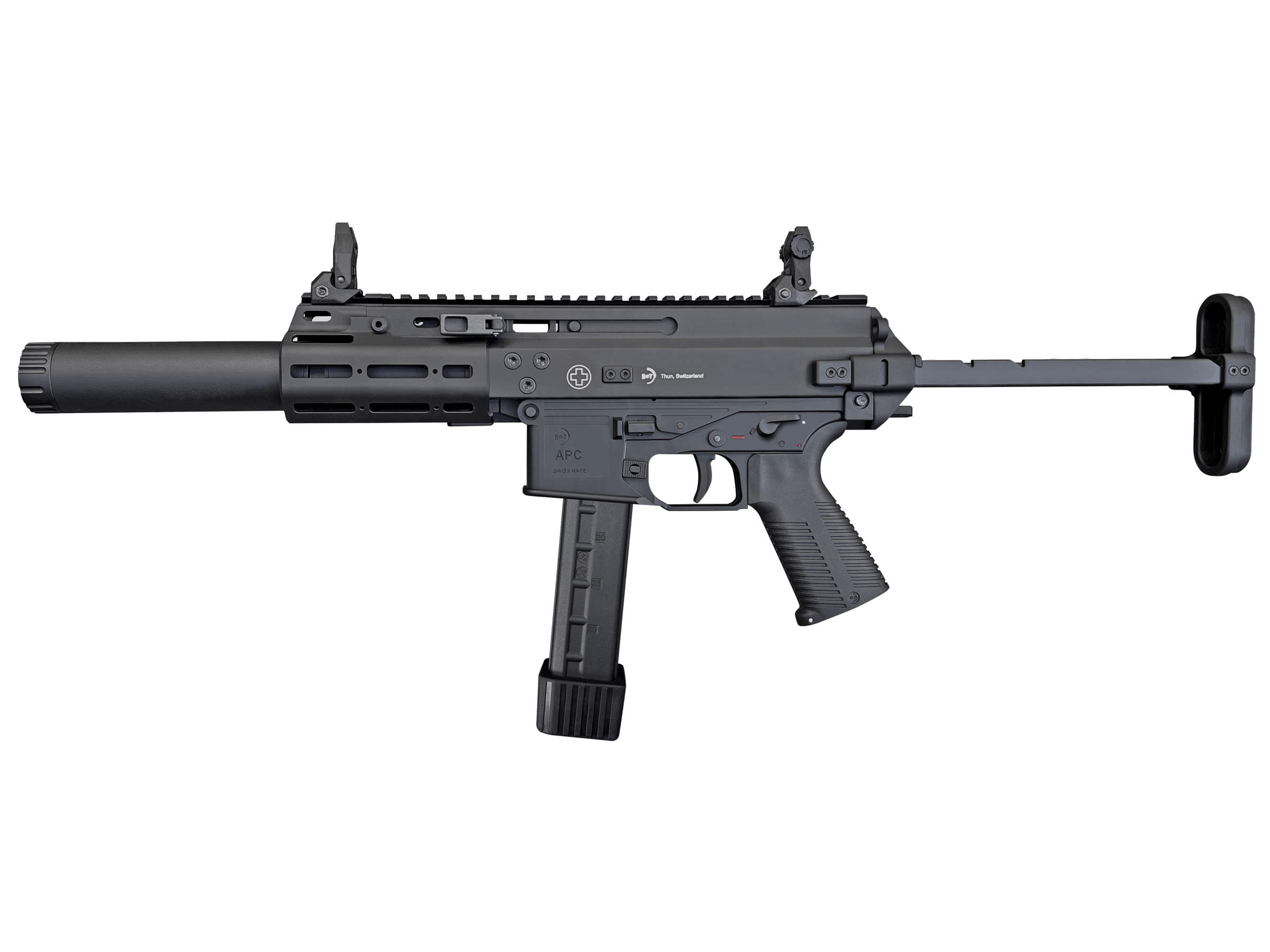 【JPバージョン】ARCHWICK/B&T Air APC9K SD2 GBB CO2 (Black)