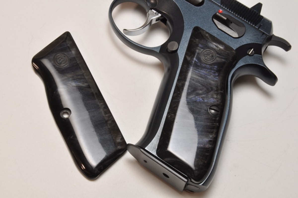 CAROM SHOT KSC CZ75 ブラックパールグリップ