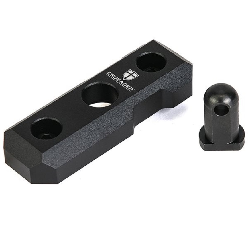 CRUSADER バイポッドマウント/M-Lok BK/SV