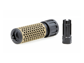 CloneTech Knight's型 QDCサップレッサー/125mm CQB 14mm逆ネジフラッシュハイダー付 Blank