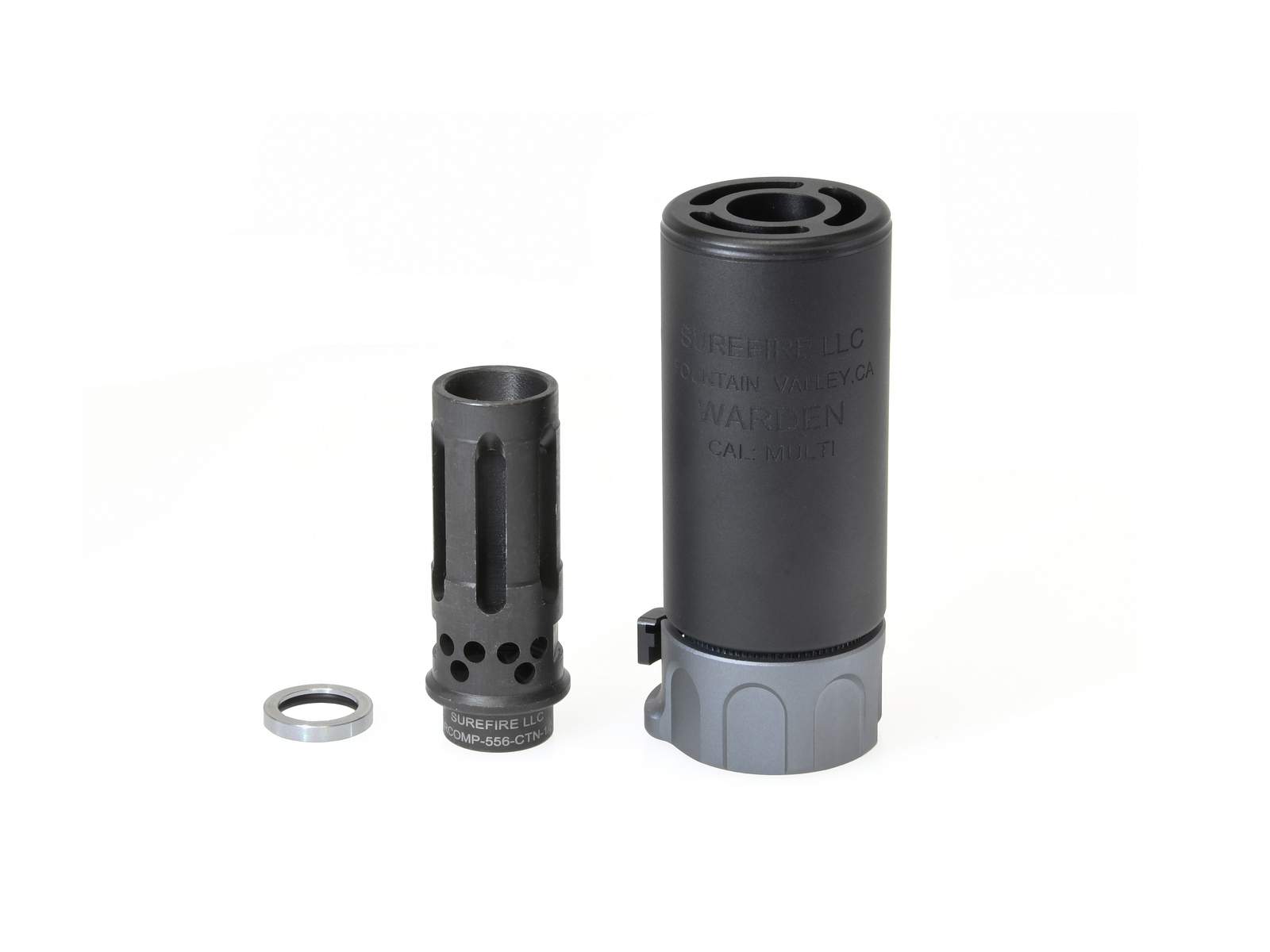 CloneTech SFタイプ Wardenブラストディフューザー 3.5in/WarCompフラッシュハイダーセット（14mm逆ネジ）
