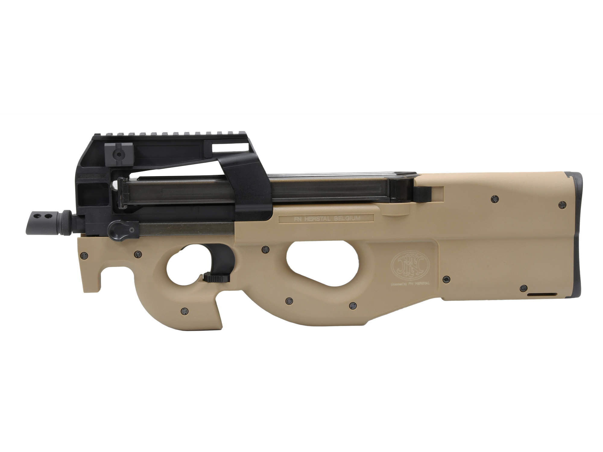 WE/CyberGun FN HERSTAL P90 GBB (JPversion) TAN [WE OEM/ガスガン]