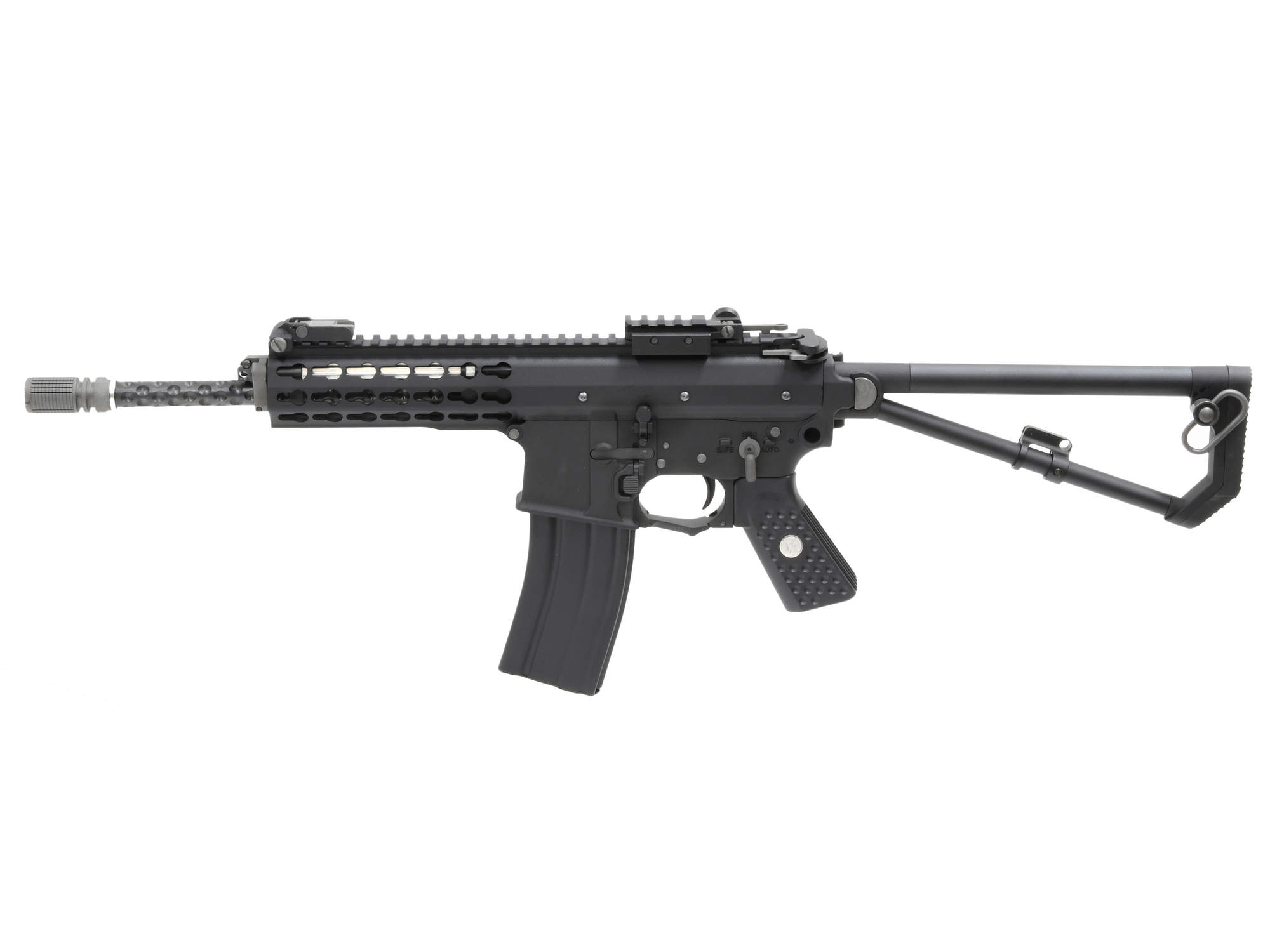 EMG Knight's Armament PDW M2 GBB/STD 10in (Black)  [ガスガン]