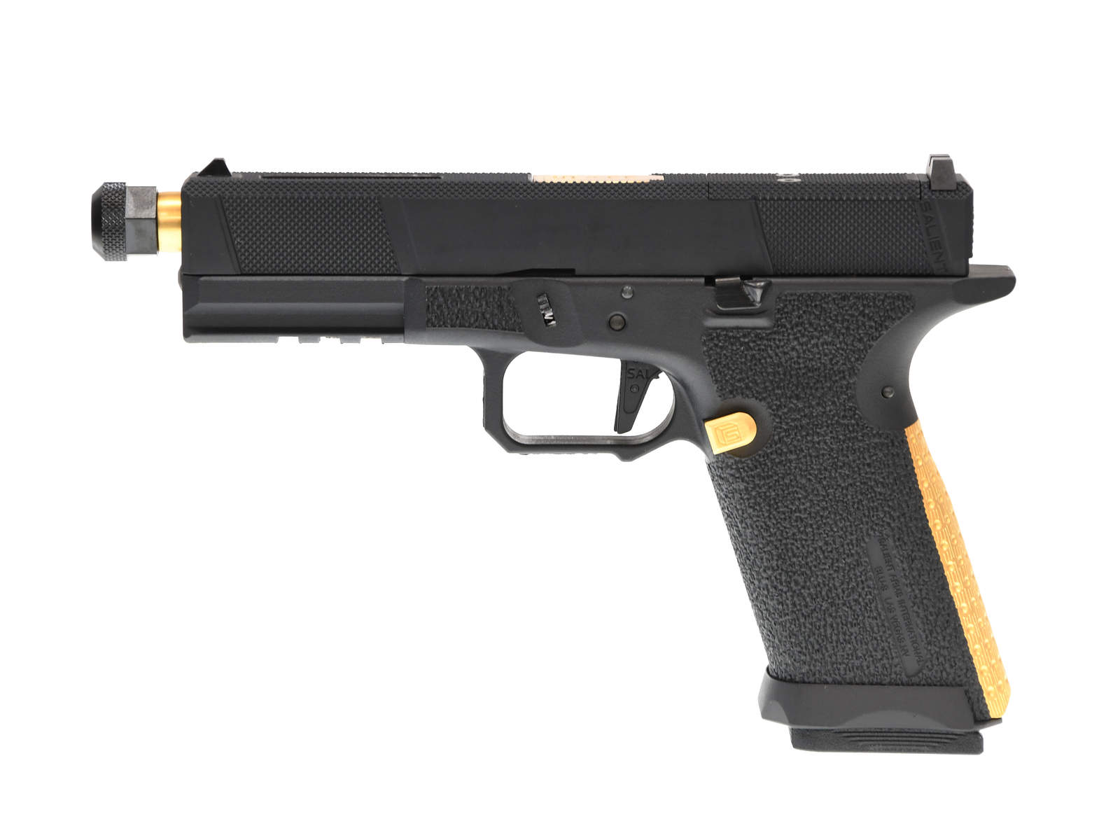 EMG SAI Utility STD GLOCKカスタム/Goldバレル [ガスガン]