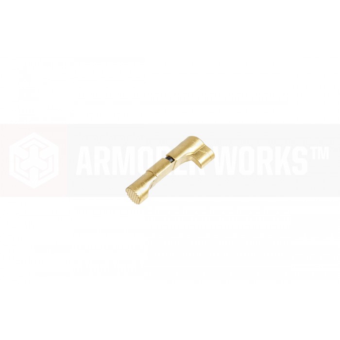 AW CUSTOM Hi-CAPA マガジンキャッチASSY (AW HX/WE/Marui Hi-CAPA対応) Gold