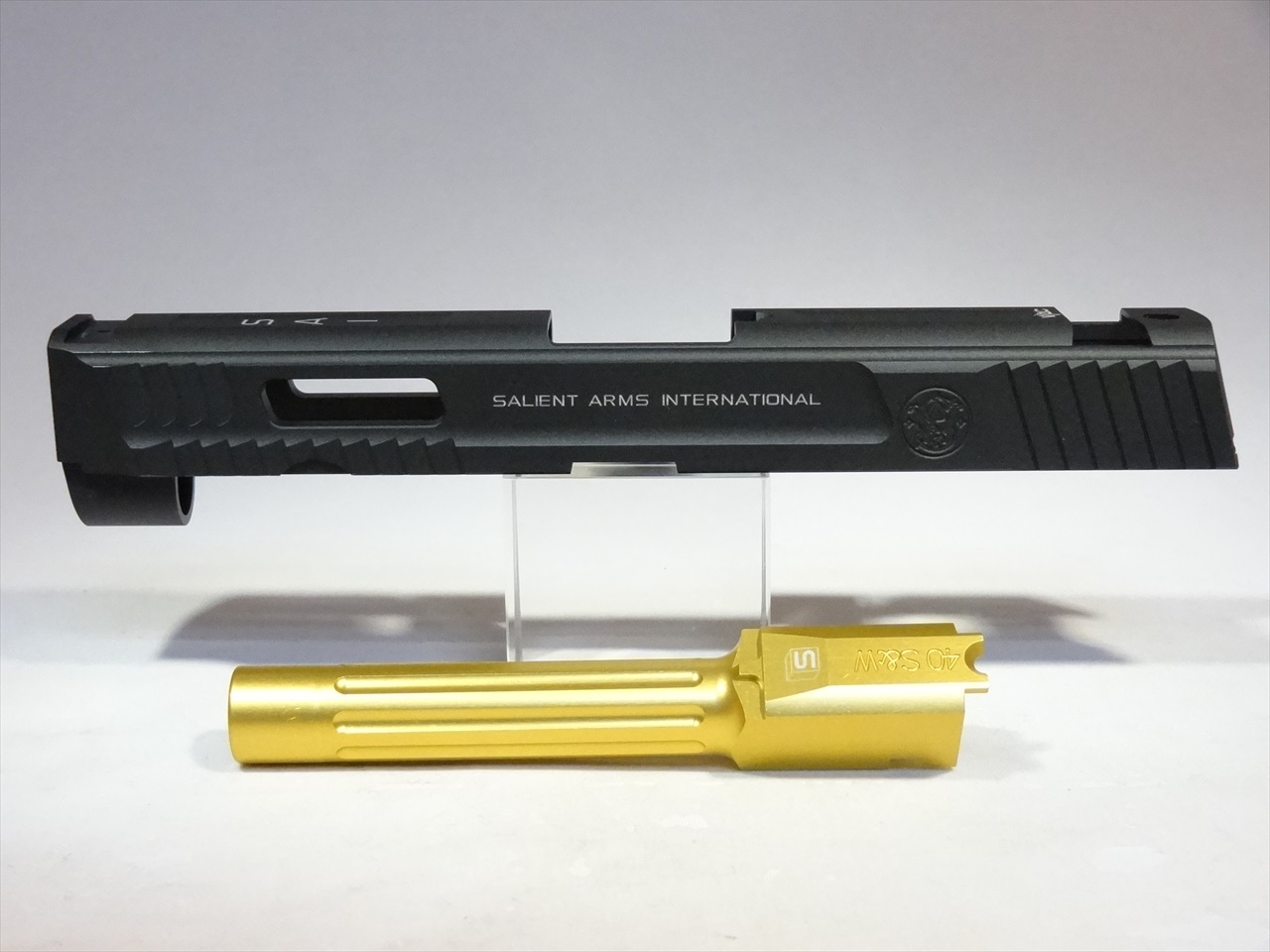 DETONATOR S&W M&P.40 Salient Arms Standard カスタムスライド-BK WE M&Pスタンダード対応