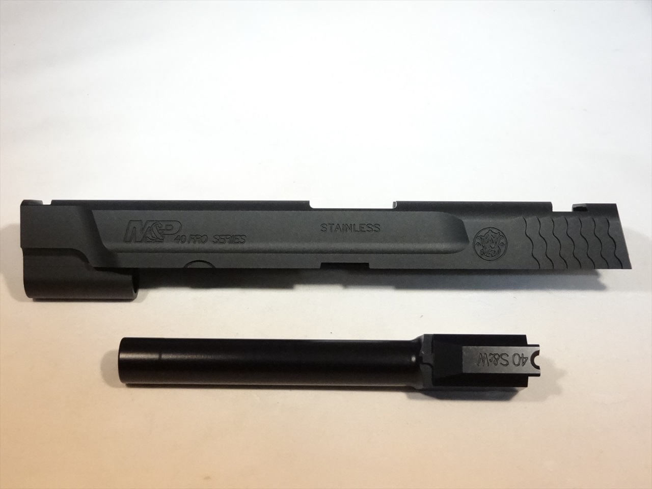 DETONATOR WE M&Pスタンダード対応 S&W M&P.40 Pro Series 5インチモデル カスタムスライド BK