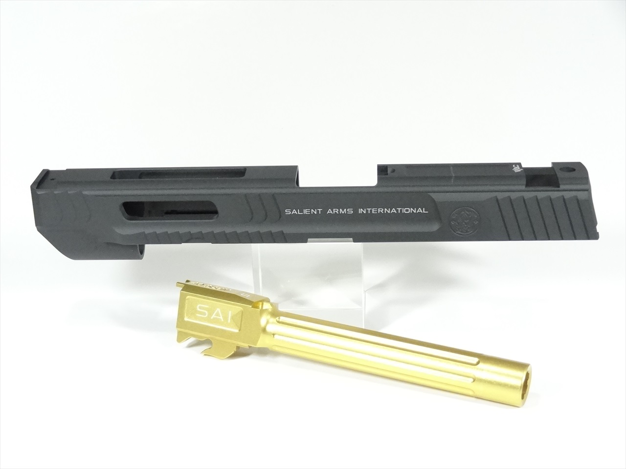 DETONATOR S&W M&P.40 Salient Arms 5インチ カスタムスライド-BK WE M&P スタンダード対応