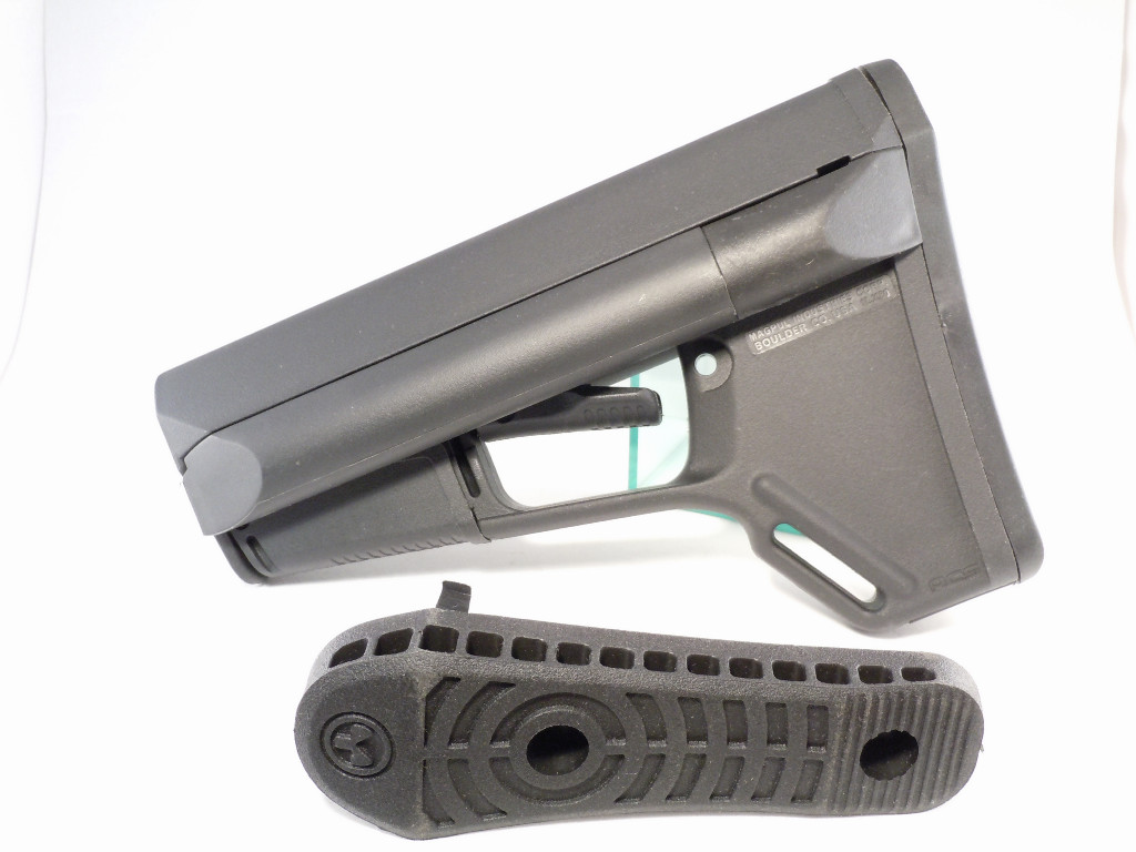 WaterLoo マグプルタイプ ACSストック (0.7inラバーパッド付き) BK/FDE