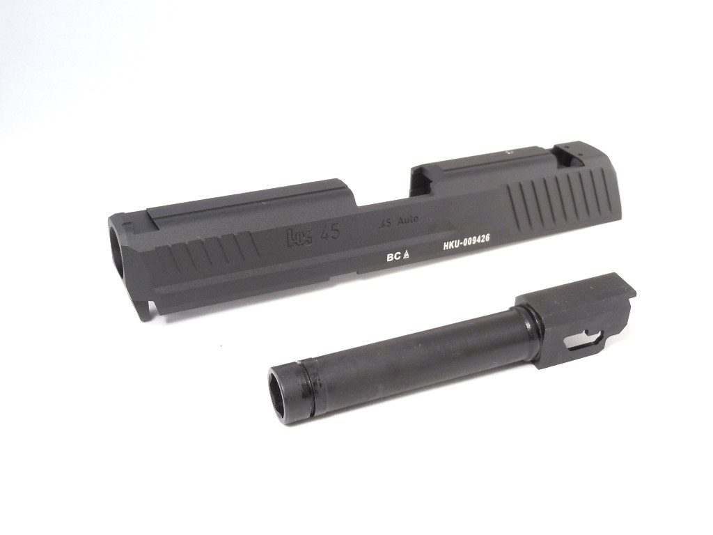 RA-TECH マルイ HK45 CNC アルミスライド＆CNC スチールアウターバレル