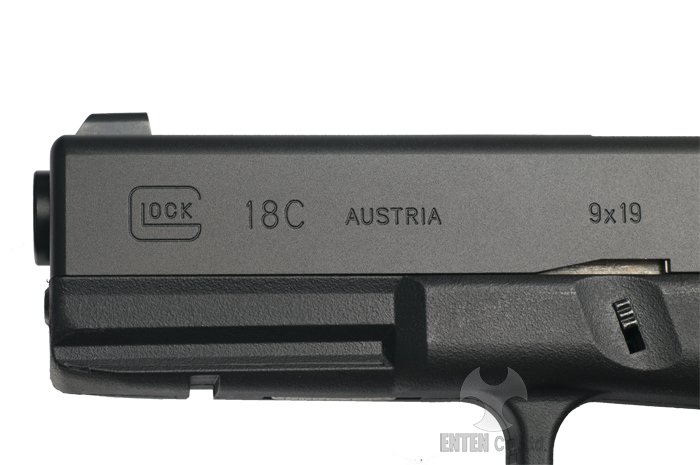ﾏﾙｲG18C用Glock 18C ｽﾗｲﾄﾞｾｯﾄ -BK (2016Ver)
