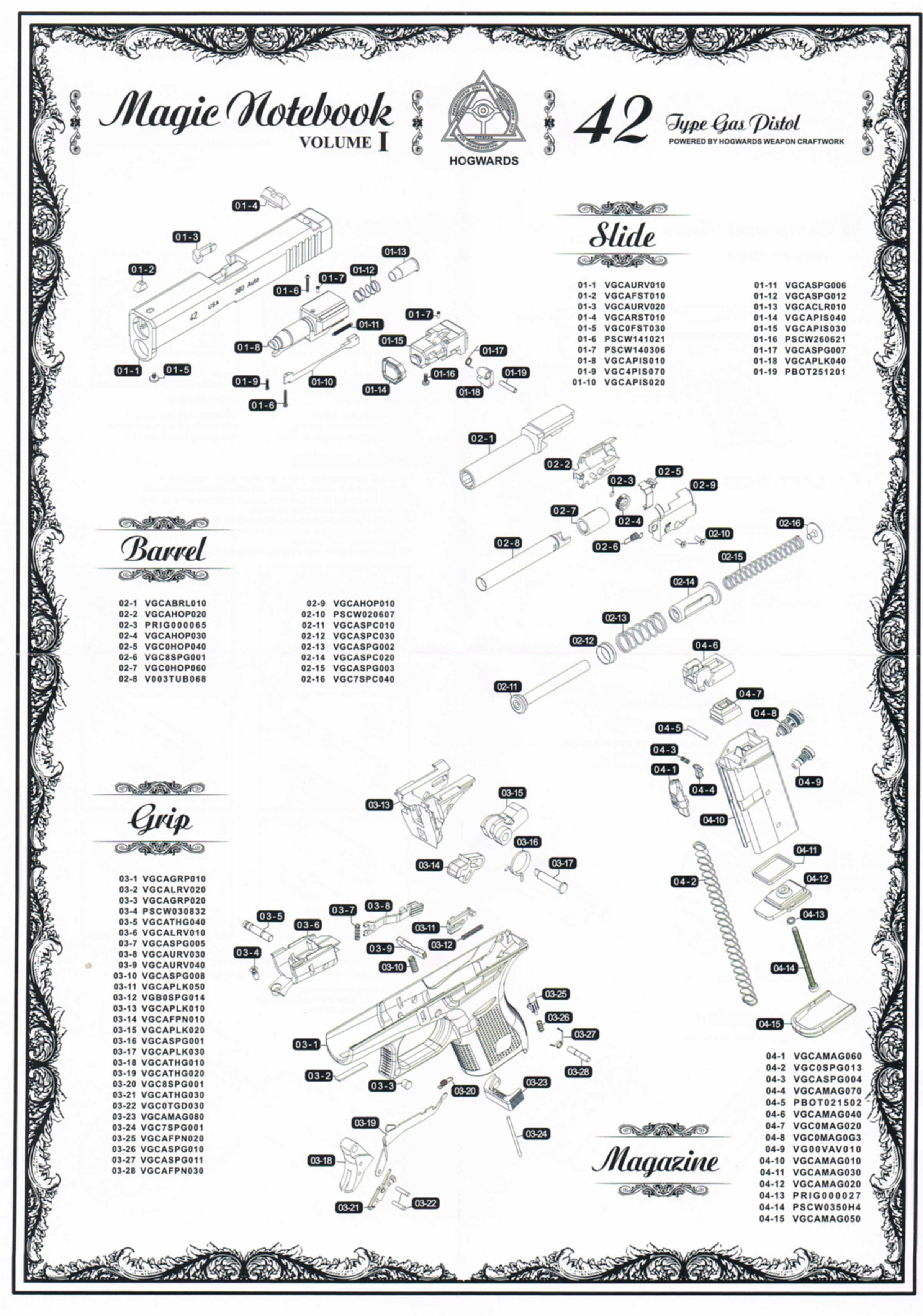 StarkArms Glockパーツ G42-6 マガジンリップ