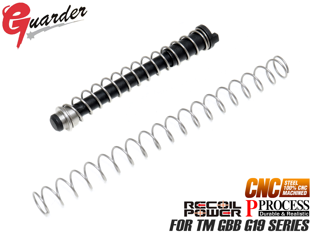 GUARDER  マルイ G19用 スティールリコイルスプリングガイド