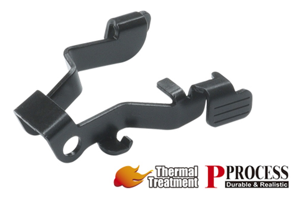 GUARDER 東京マルイ Glock17 Gen.5 GBB対応 スティールスライドストップ BK (GLK-501A)