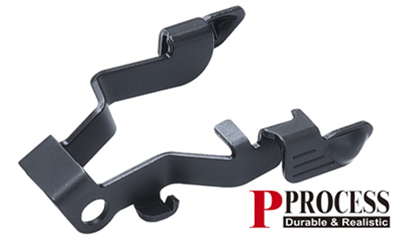 GUARDER 東京マルイ Glock17 Gen.5 GBB対応 スティールスライドストップ BK (GLK-501B)