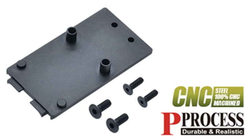 GUARDER 東京マルイ Glock17 Gen.5 MOS対応 スティールオプティックマウント (GLK-517R)