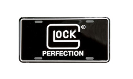 GLOCK PERFECTION ライセンスプレート (12×6インチ)