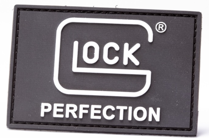 GLOCK PERFECTION PVC ベルクロパッチ (Size: 2 x 3インチ)