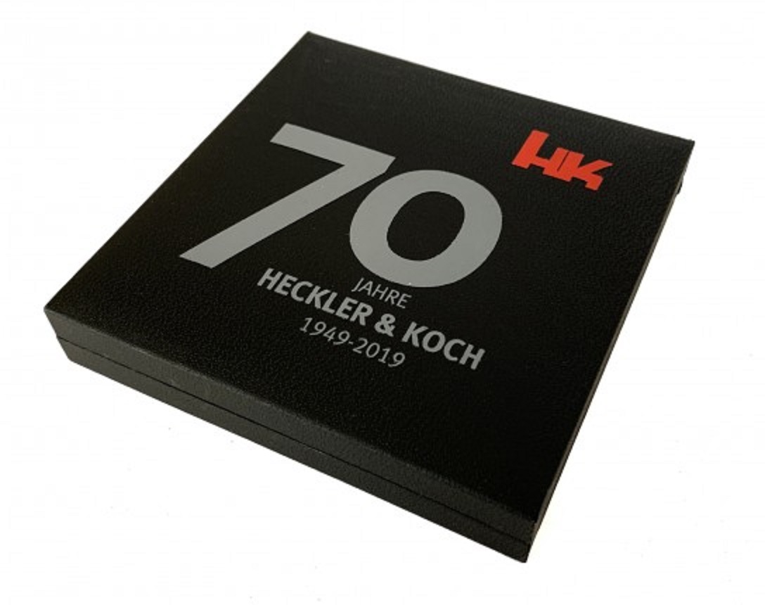 Heckler & Koch 70th Anniversary 記念メダル (直径55ｍｍ)