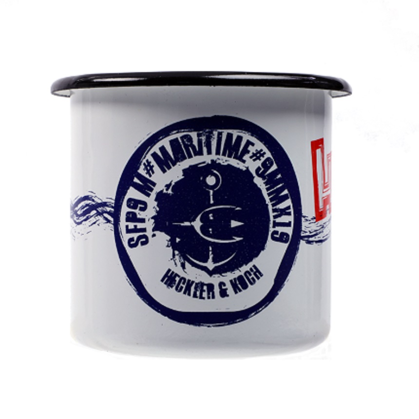 Heckler & Koch Emaille Retro ホーローカップ (Maritime HK Edition)