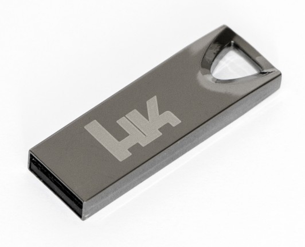 Heckler & Koch USBメモリー/HKロゴ (64GB)