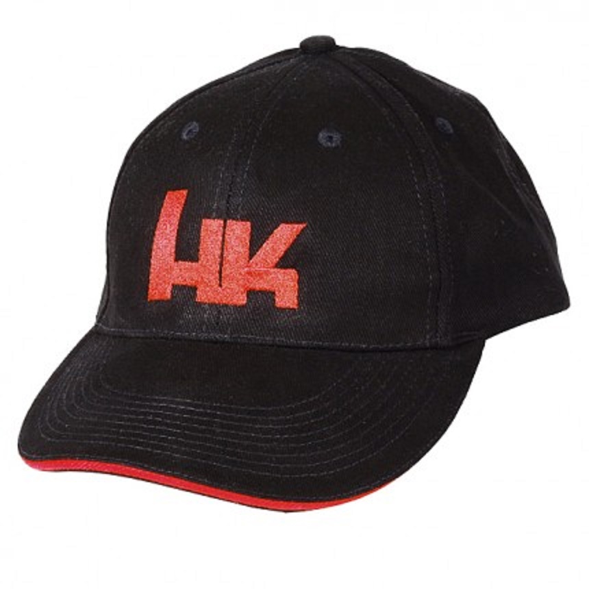 Heckler & Koch ベースボールキャップ (Black/Red)