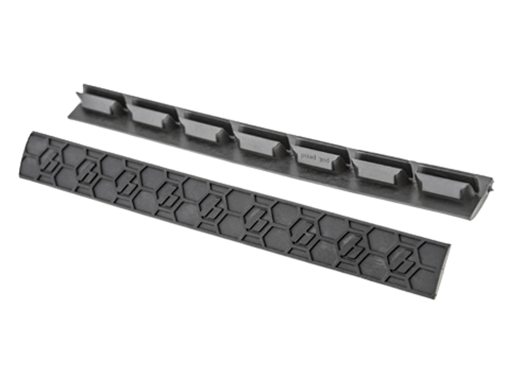 【デッドストック品】HEXMAG WEDGELOK M-LOK レールカバー 4pcs BK