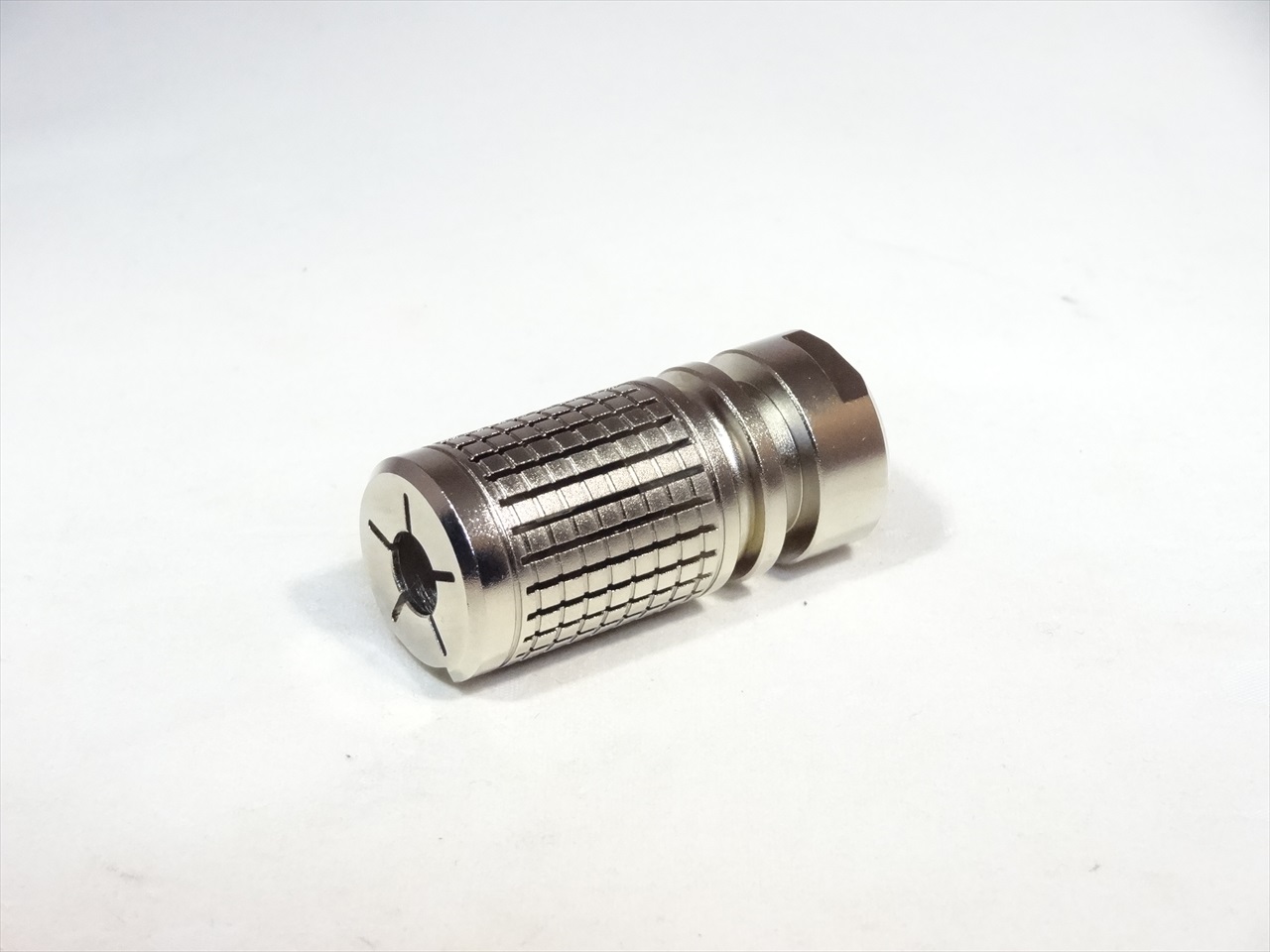 IRON AIRSOFT Knight'sタイプ インコネルフラッシュハイダー SV （14mm逆ネジ）