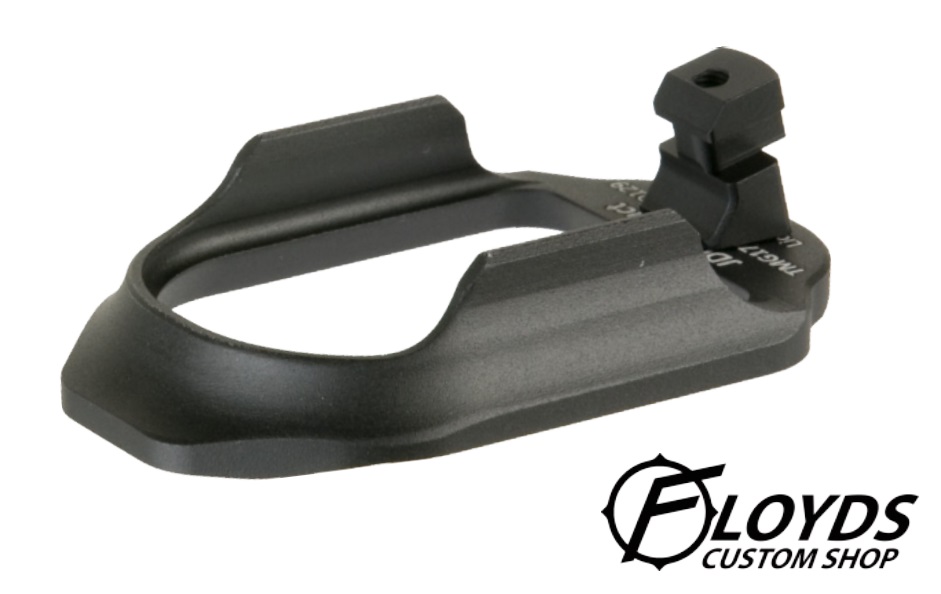 JDG FLOYDSタイプ アルミマグウェル BK 東京マルイ Glock17 Gen.5 GBB対応