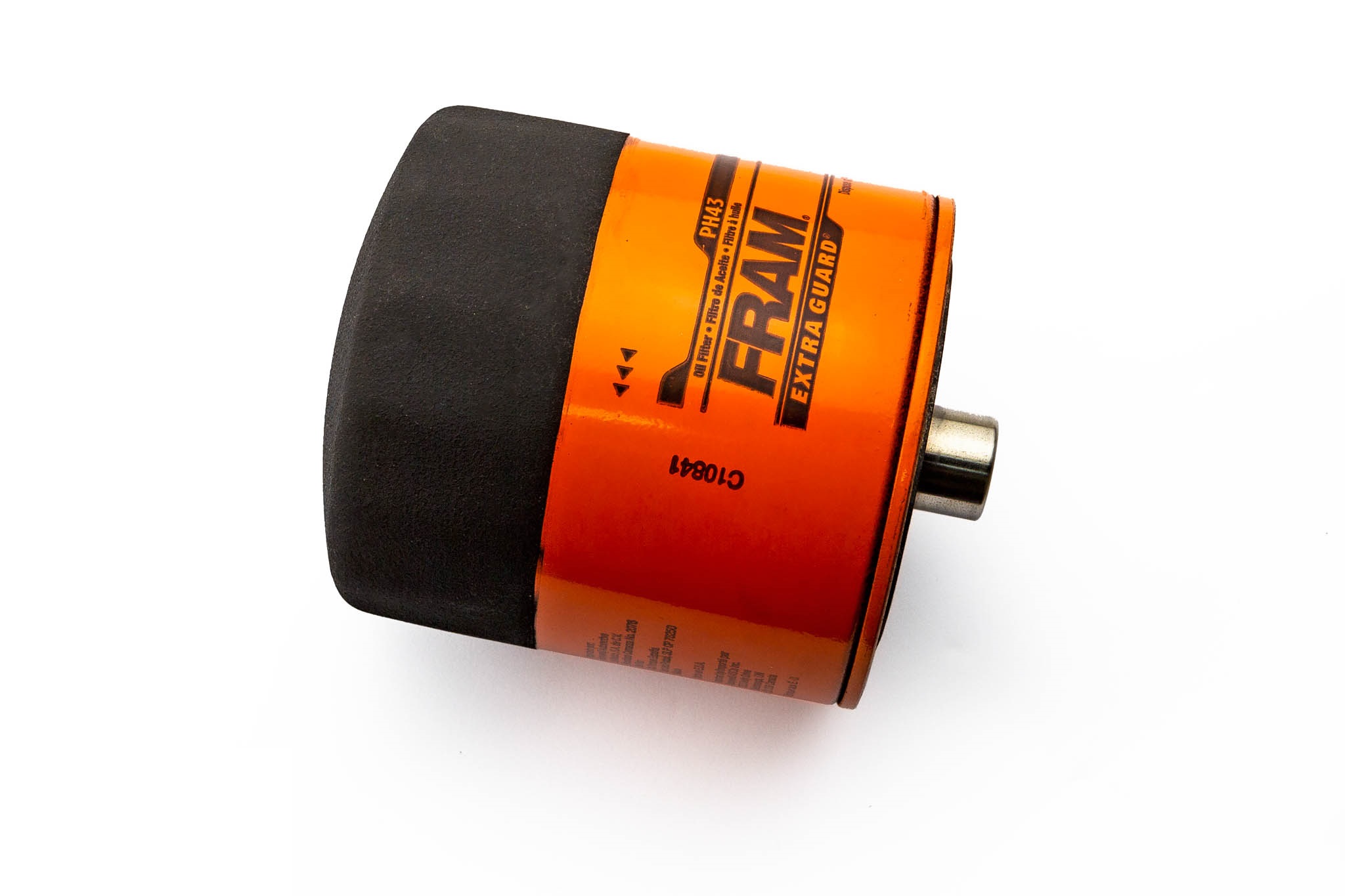 LWD オイルフィルターサイレンサー 14mm逆ネジ (ORANGE)