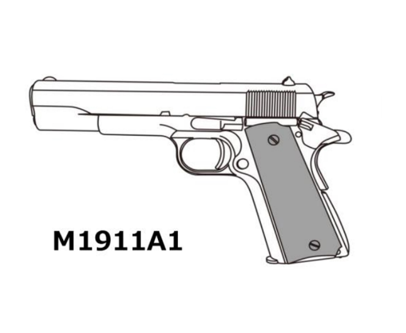 マルシン(Marushin) Colt M1911A1 7mm X-PFC モデルガン