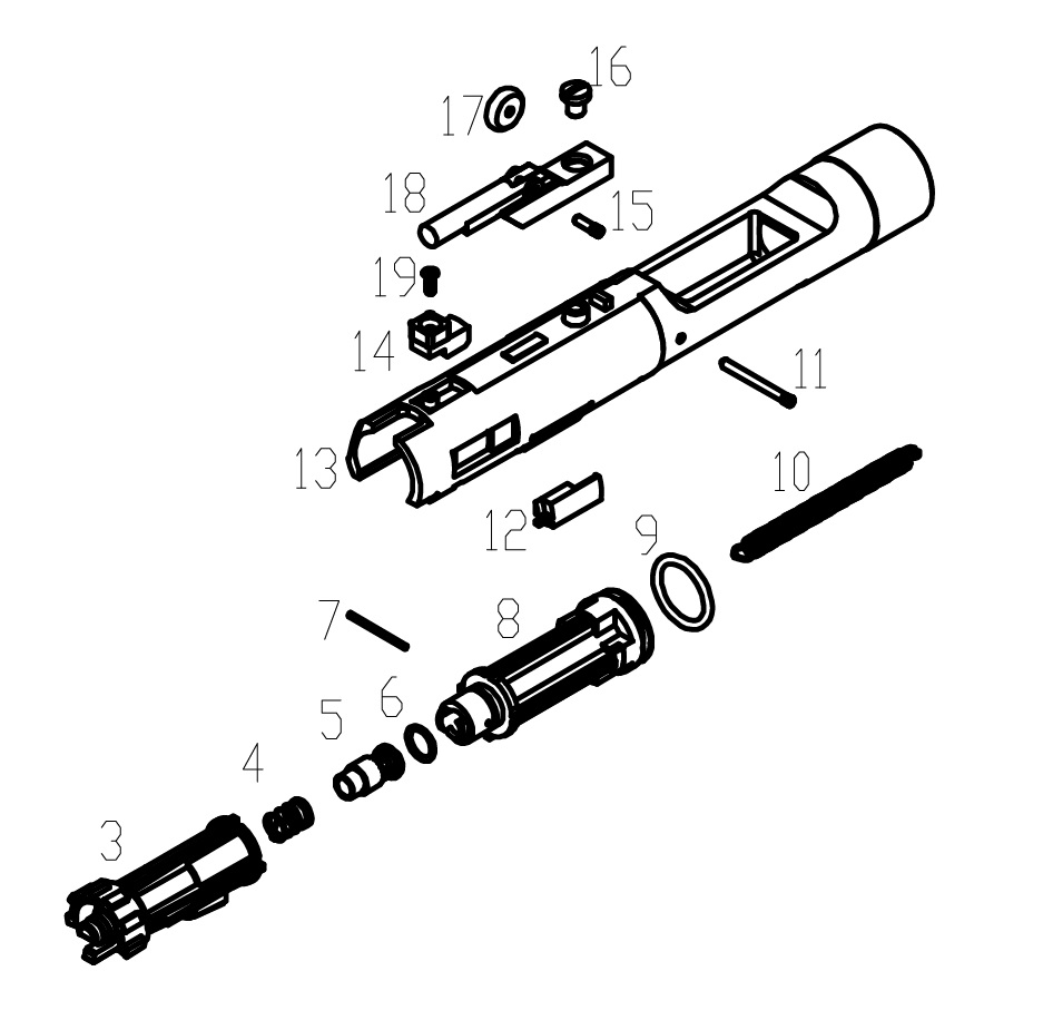 WE M4/M16 GBB V3