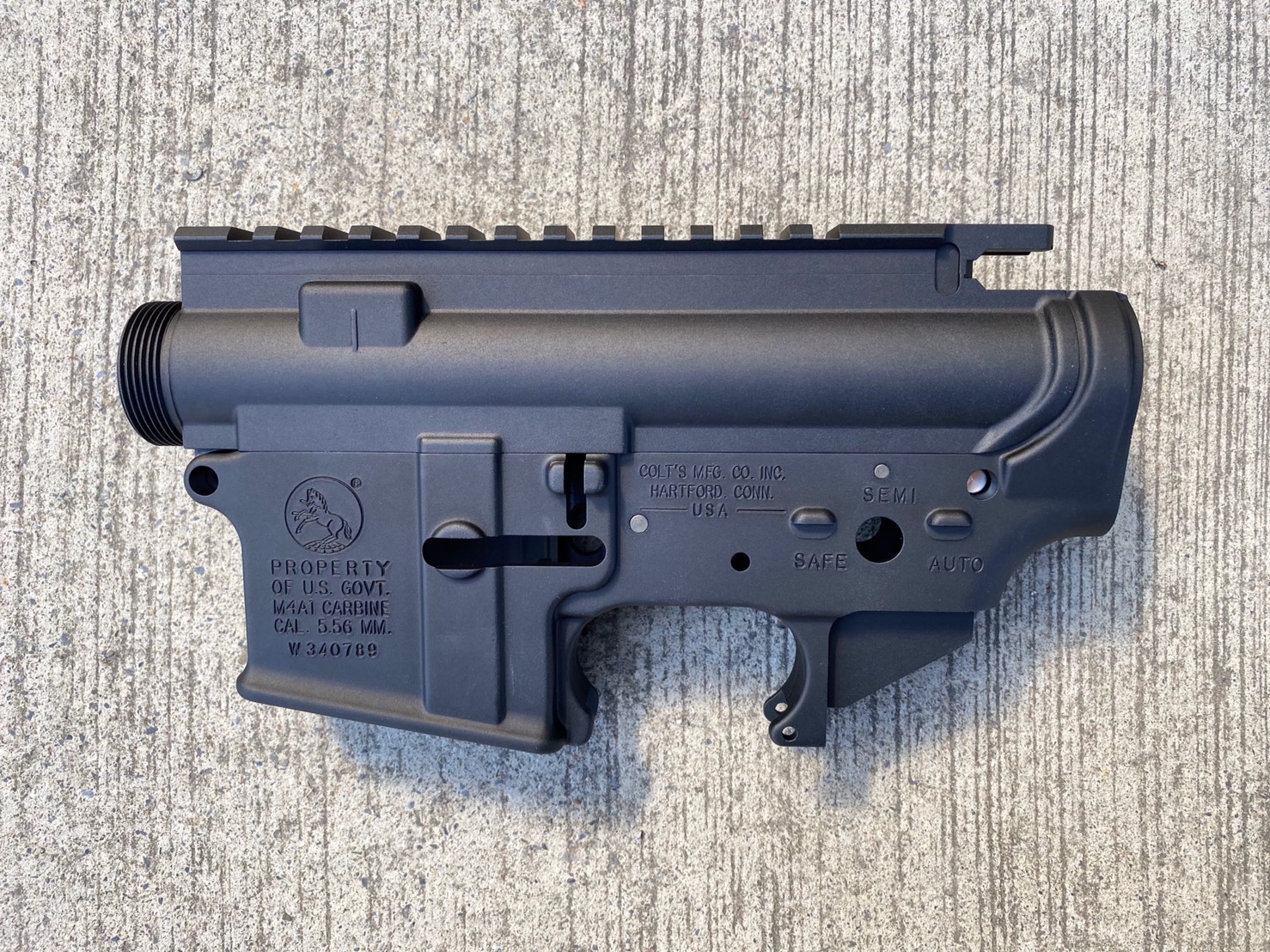 東京マルイ M4 MWS 社外ブッシュマスターレシーバー 部品取り m24836378699_1.jpg?1743207052