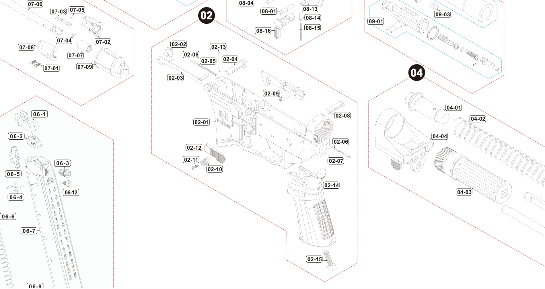 VFC MD9 GBBパーツ/02