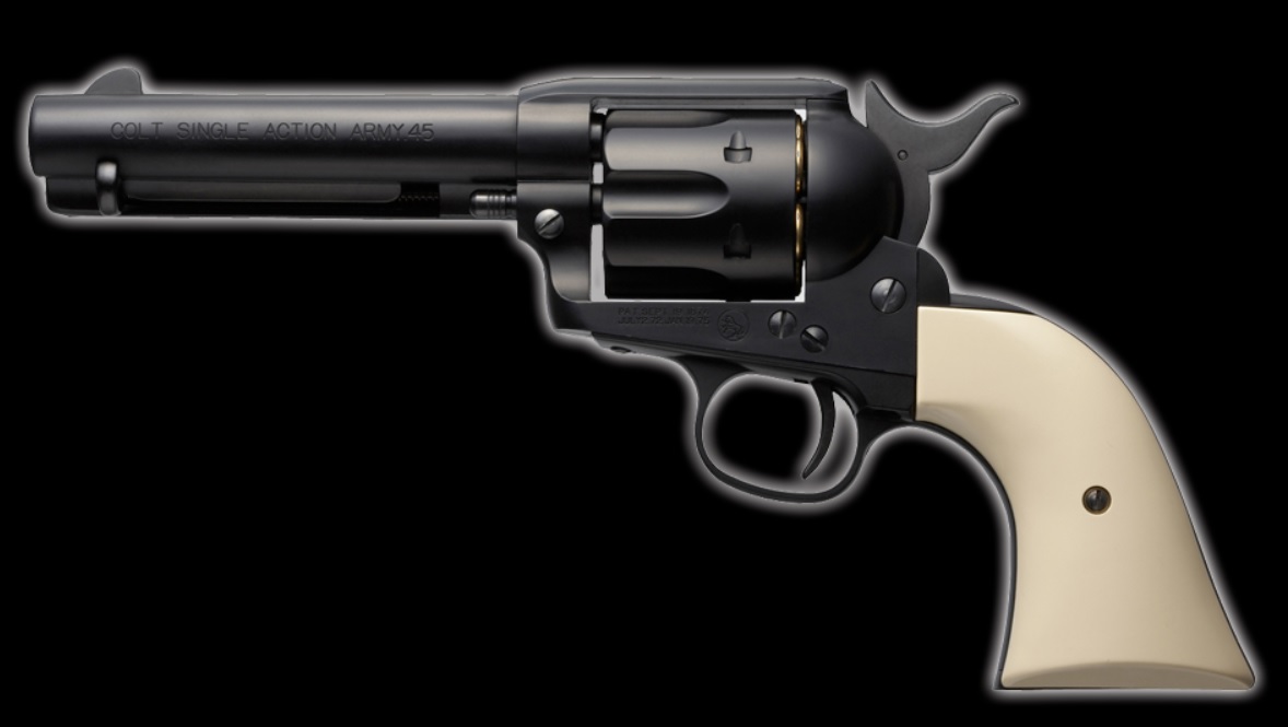 コルトS.A.A.45ピースメーカー・Xカートリッジシリーズ BK