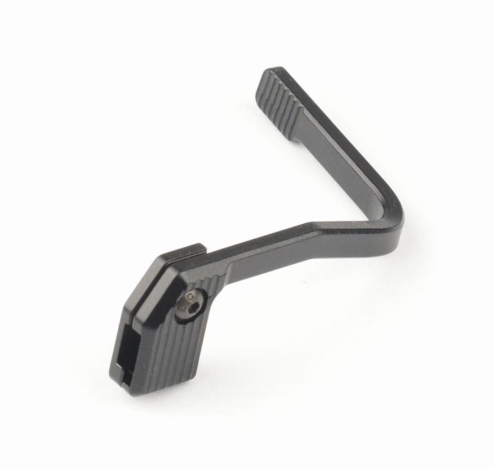 ノーブランド 各社 M4/AR15用 BADタイプボルトストップエクステンション BK