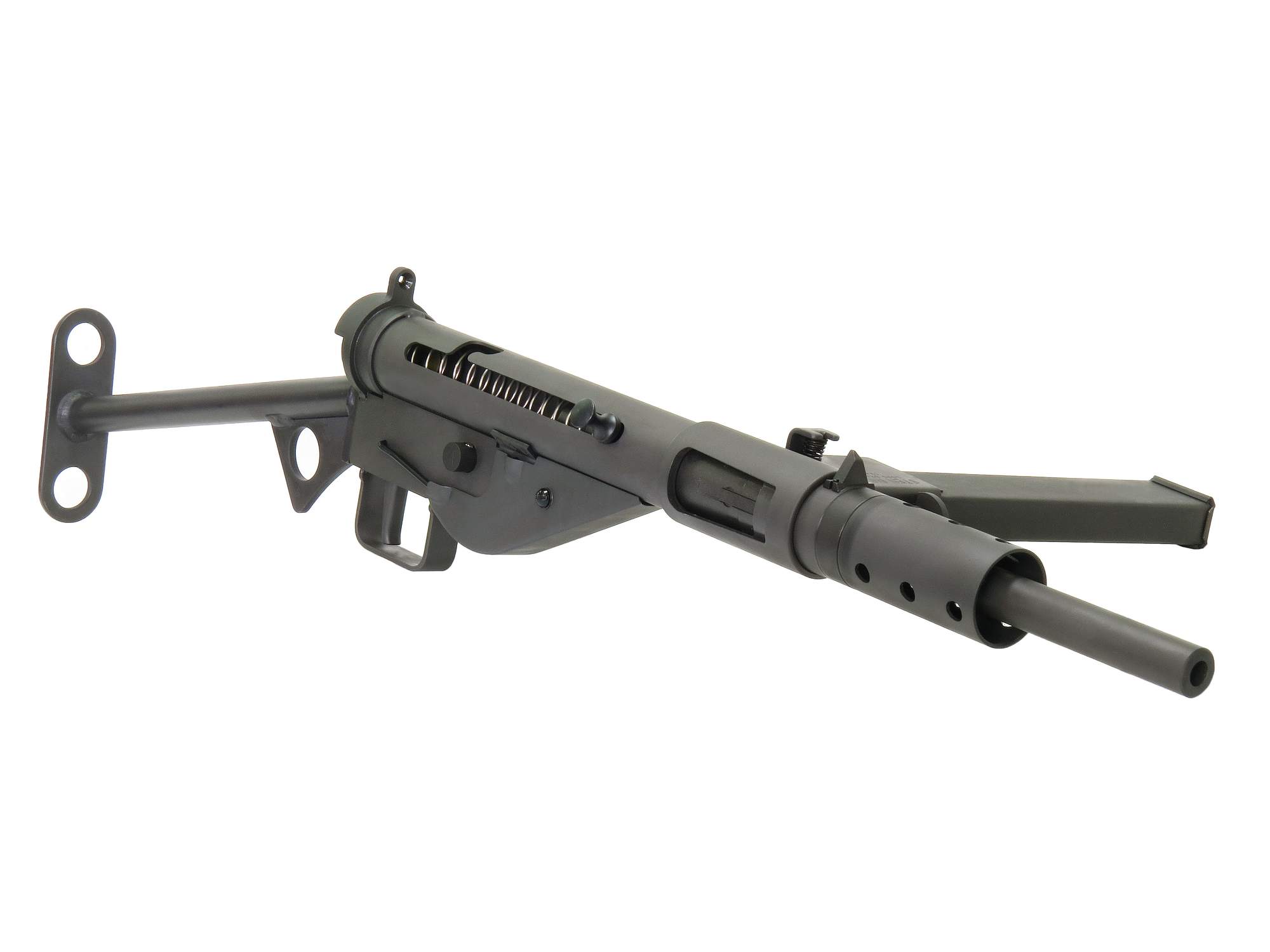 NorthEast Sten Mk2 T型ストック マシンカービンGBB (STEN MK II/Long Branch)
