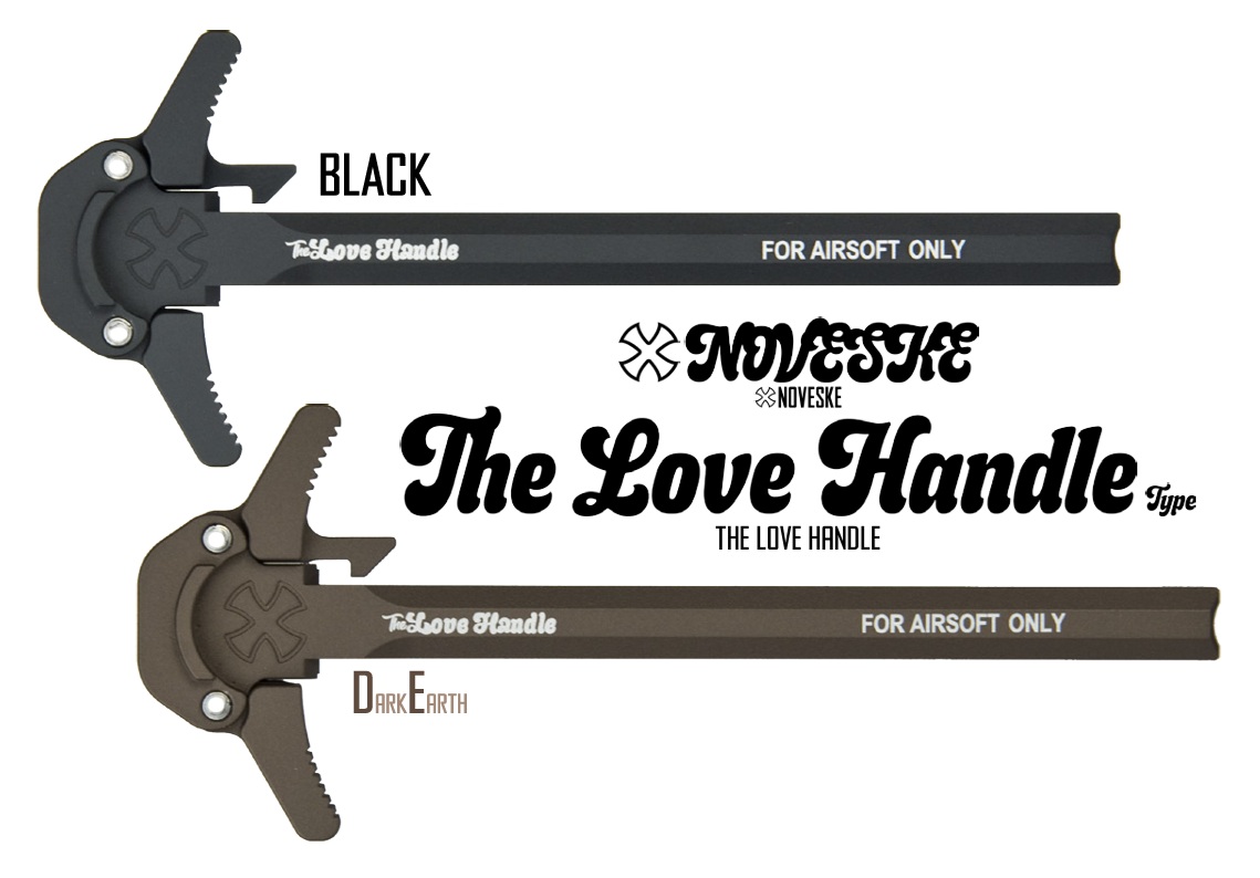 EMG NOVESKE DYNAMIC TACTICAL Love Handleタイプ アンビチャージングハンドル 【BK/DE】