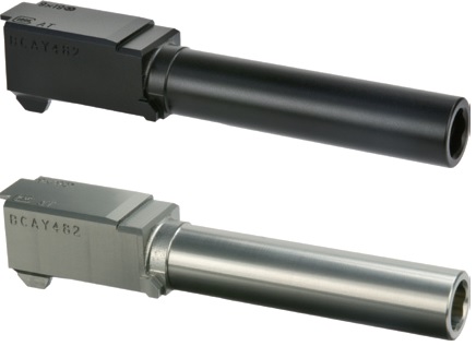 DETONATOR ショートリコイルスプリング機能付 アルミアウターバレル BK/SV 東京マルイ G19用