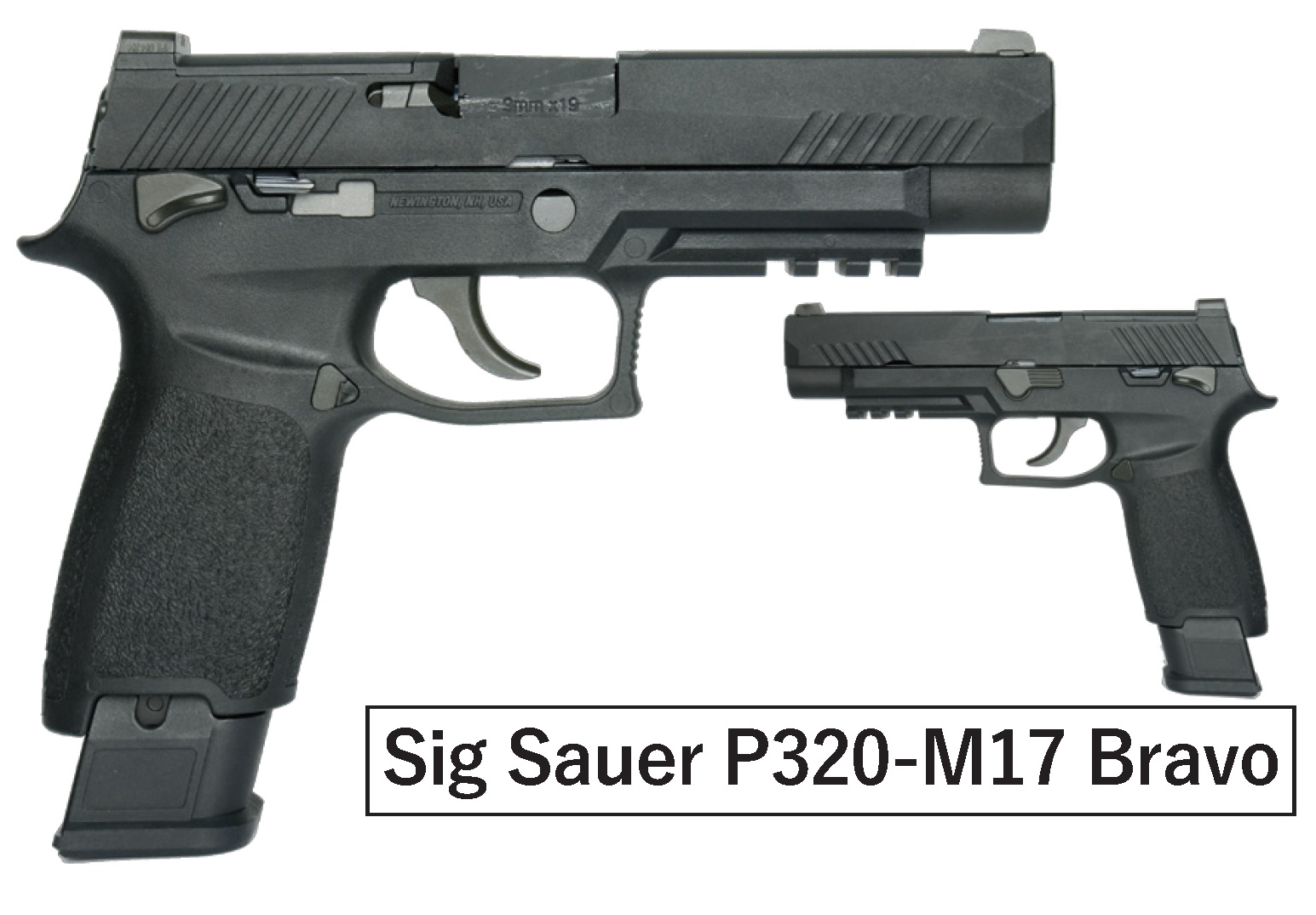 AEG(ASIA Electric Guns) SIG P320-M17 Bravo ガスブローバック BK