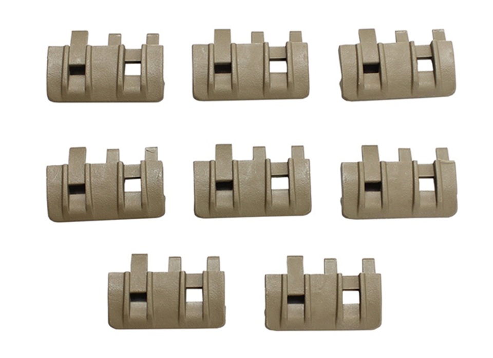 【デッドストック品】MAGPUL-PTS XTM レイルパネルセット 8pcs DE