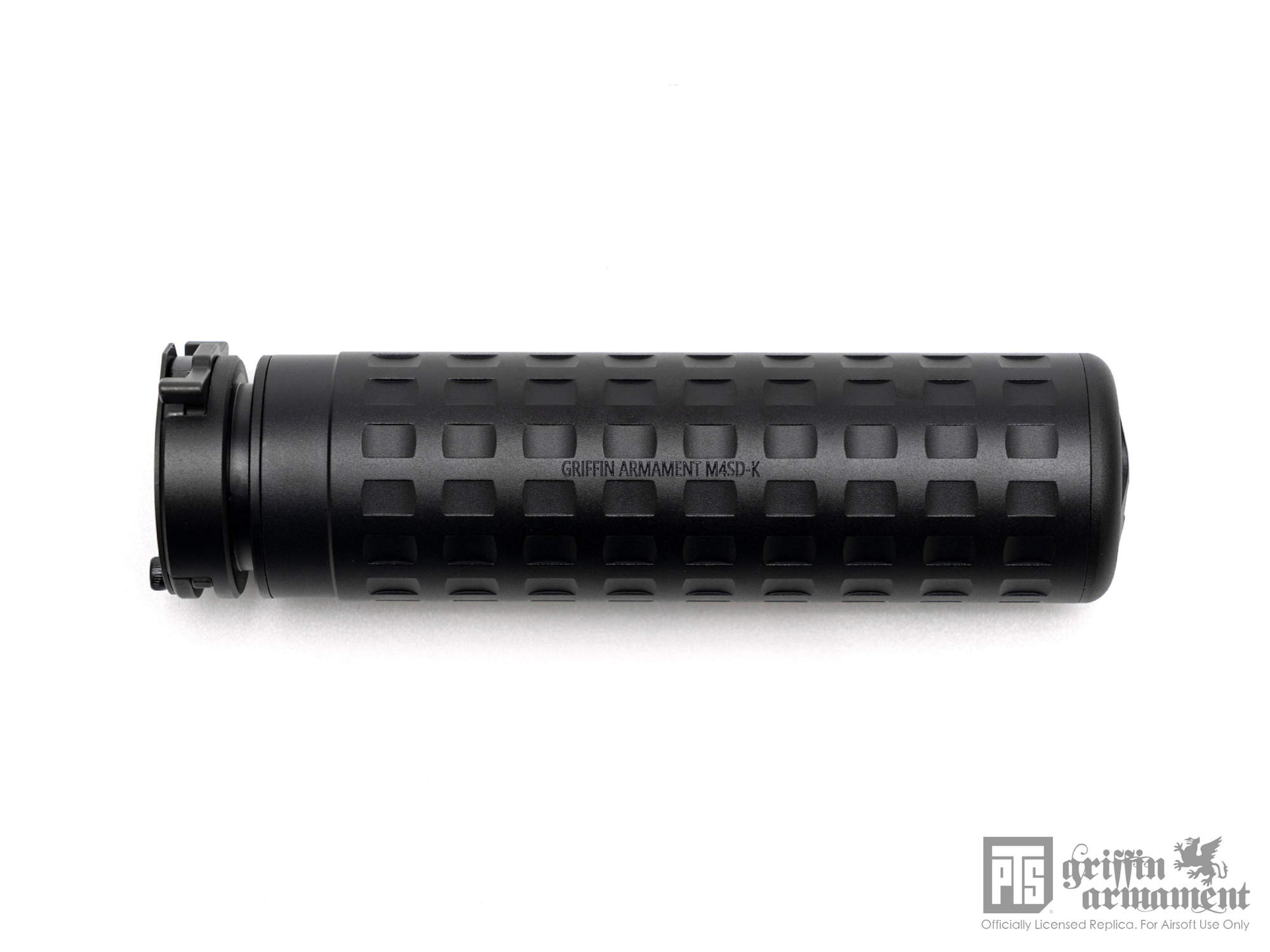 PTS Griffin M4SD K Mock QDサプレッサー/145mm (トレーサーバージョン) 【BK/DE】