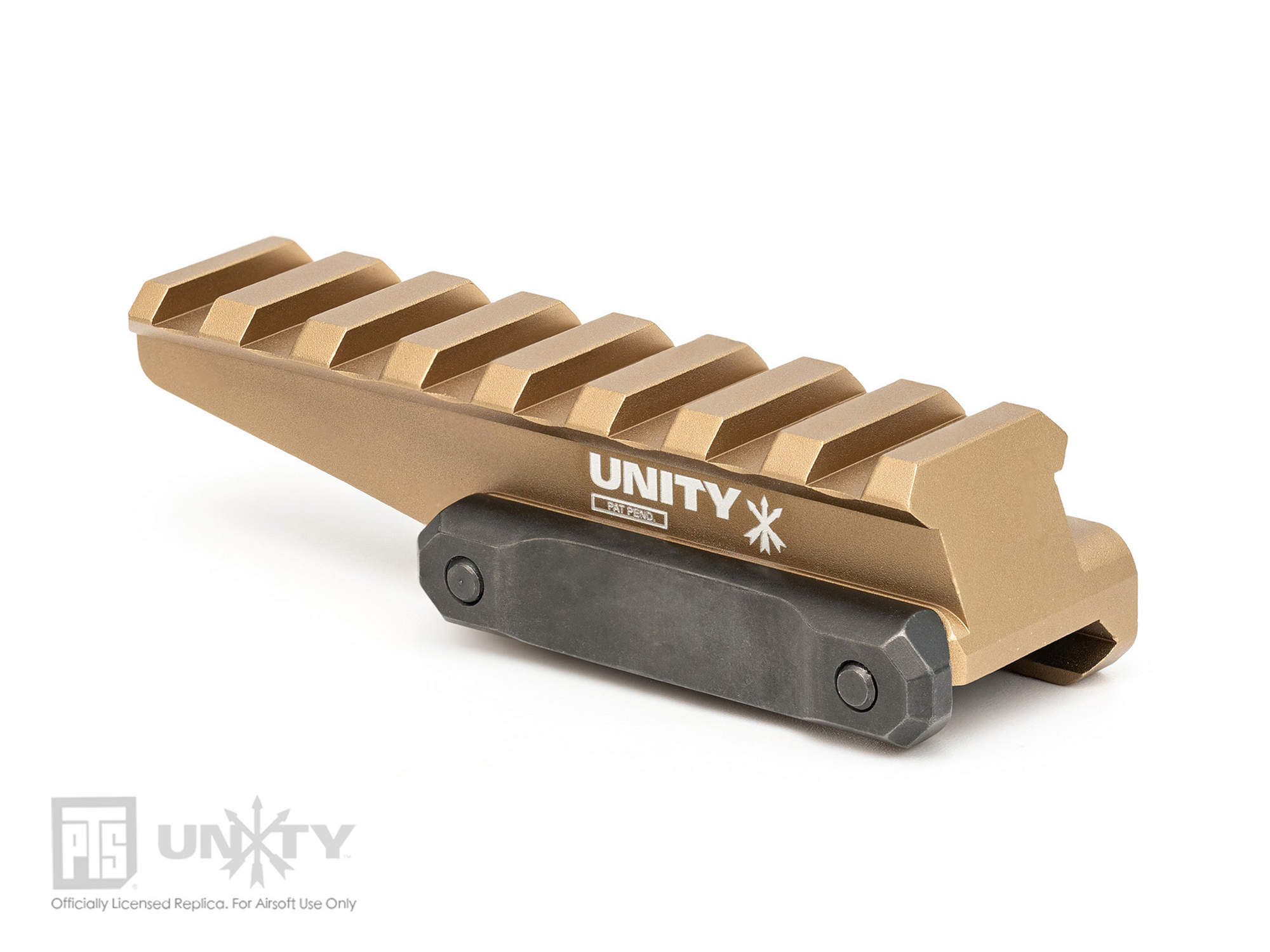 PTS UnityTactical FAST Riser ドットサイトライザーマウント (FDE)