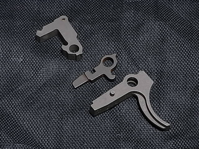 RA-TECH CNCスチール トリガー3点セット WE GBBライフル用