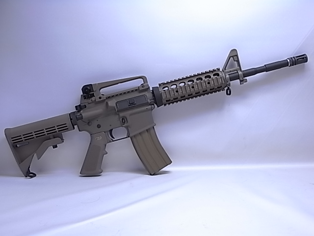 【JPサポート付】WE M4A1 RAS GBB TAN オープンボルト
