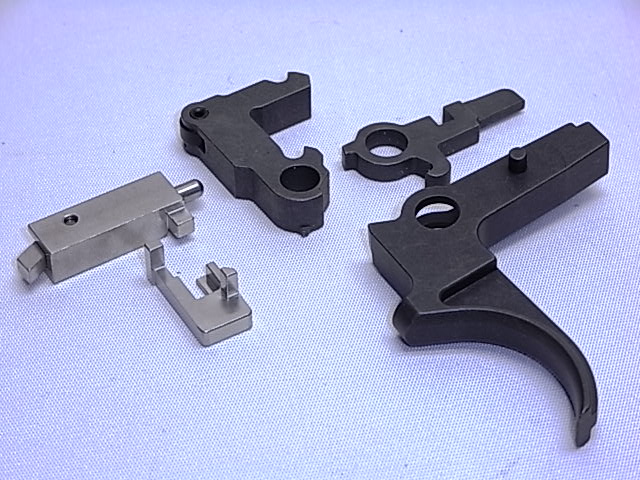 RA-TECH スチールCNC トリガー5点セット WE SCAR GBB用