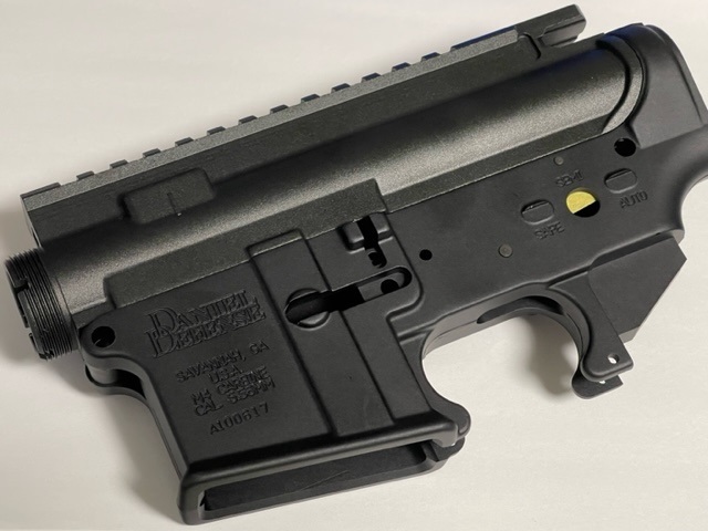 【刻印不良品】RA-TECH/SDP 鍛造アルミレシーバーセット WE M4 GBB用 BK （Daniel Defense）（RA-Agent-GAS-sdp-016）