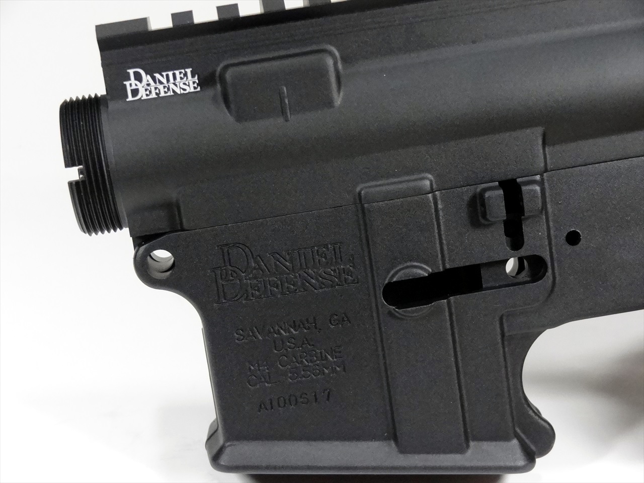 RA-TECH/SDP 鍛造アルミレシーバーセット WE M4 GBB用 BK （DANIEL DEFENSE）（RA-Agent-GAS-sdp-016）